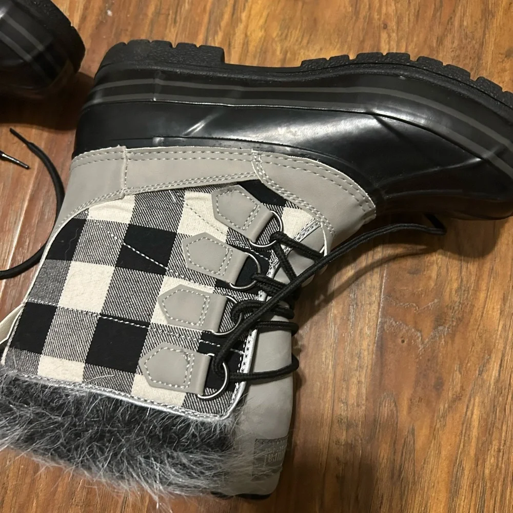 natural reflections insulated snow boots - Picture 6 of 7